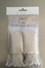3D sand and balls
