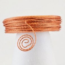 Alu wire 2 mm orange copper hammer