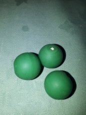 Glaskraal groen 15 mm