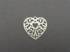 Hanger filigraan hart (XA517)
