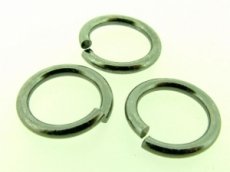 O-ring 15 mm oud zilver (XA021)