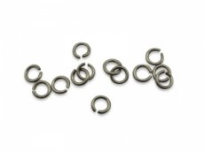 O-ring oud zilver 4 mm (XA39)
