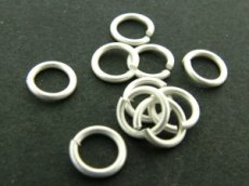 O-ring ovaal zilver (XA672))